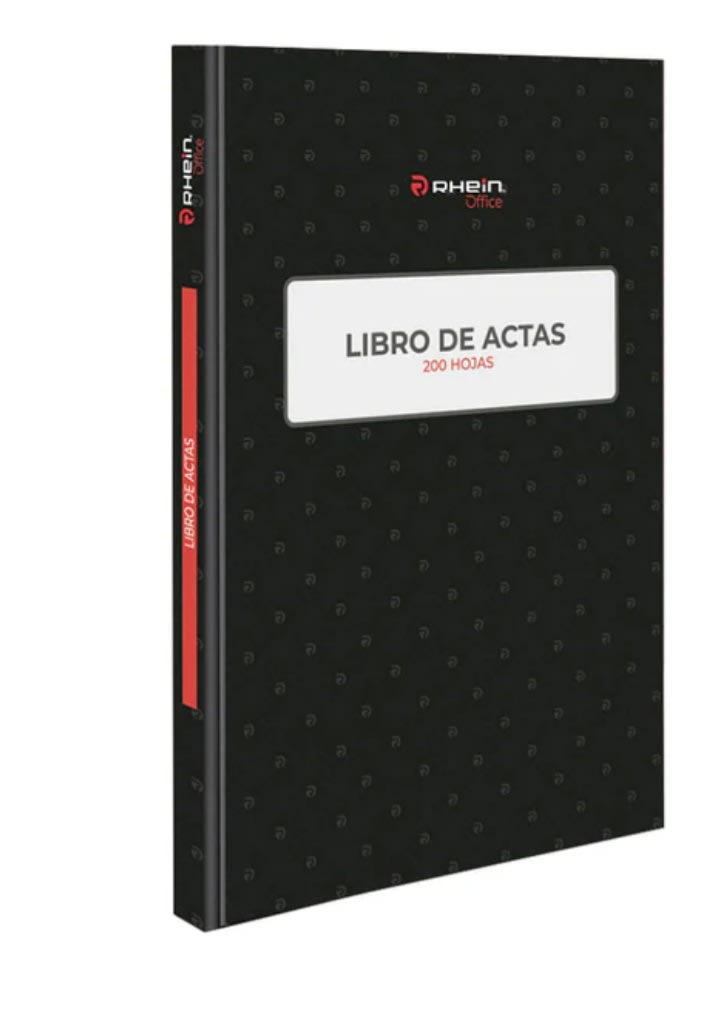 LIBRO DE ACTAS RHEIN 200 HOJAS COMPOSICION1
