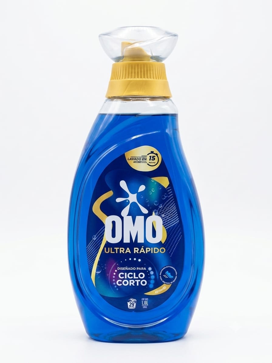 DETERGENTE OMO CARGA RAPIDA AZUL 1.8 LTS1