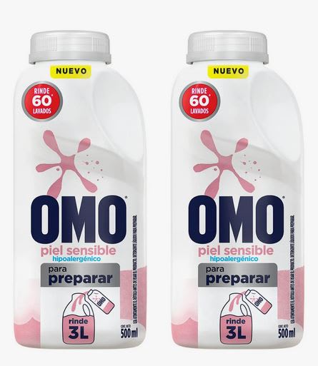 OMO DILUIR PIEL SENSIBLE 2 X $9.0001