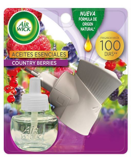 AMBIENTADOR ELECTRICO + REPUESTO AIR WICK BERRIES1