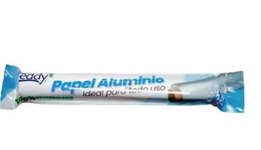 PAPEL ALUMINIO TEDY 7,5 MTS1