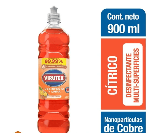 LIMPIADOR DESINFECTANTE VIRUTEX4