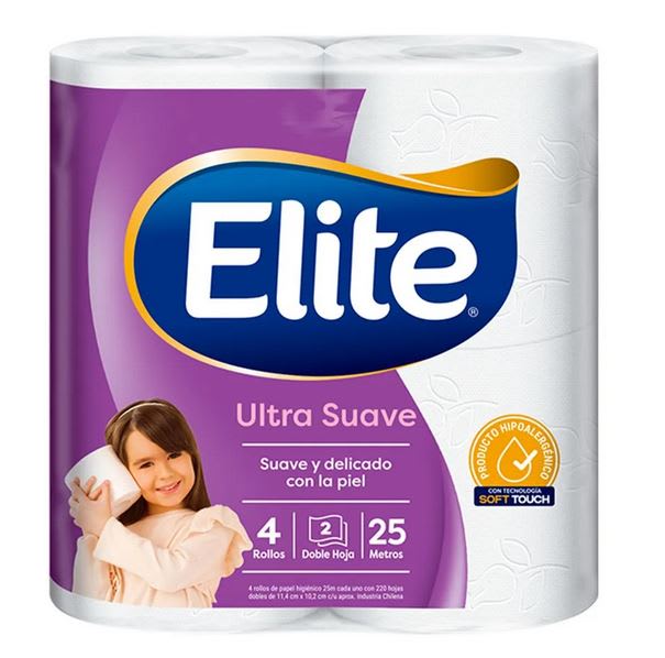 PAPEL HIGENICO ELITE 4X25 MTRS1