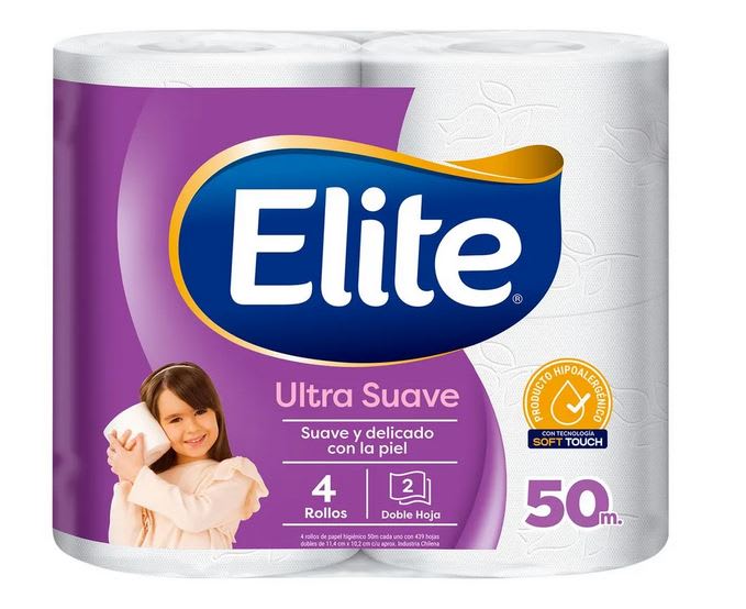 PAPEL HIGENICO ELITE 4X50 METROS1