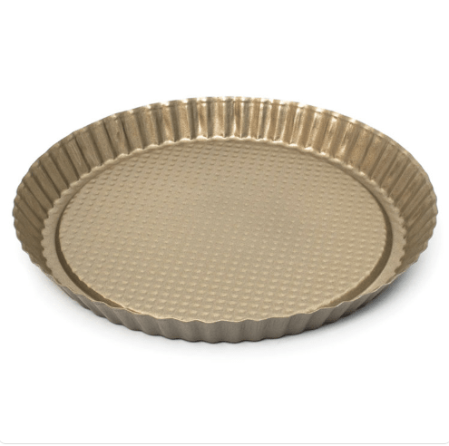 MOLDE KUCHEN Y PIZZA 28CM NON STICK GOLD3