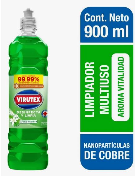 LIMPIADOR DESINFECTANTE VIRUTEX3