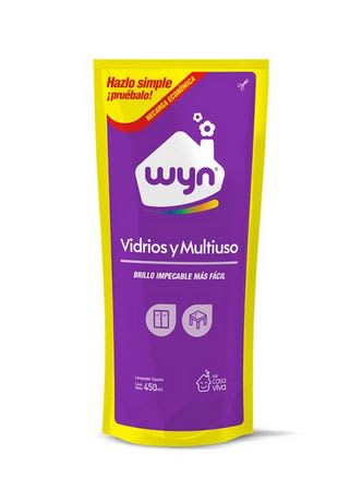 LIMPIAVIDRIOS WYN RECARGA 450 ML1