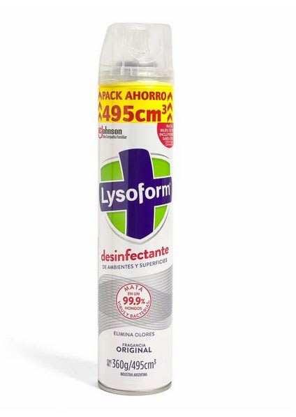 DESINFECTANTE AMBIENTE LYSOFORM1