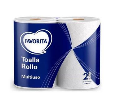 TOALLA PAPEL FAVORITA 2X22 MTR1