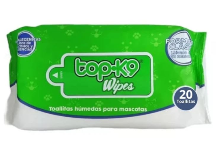 2 TOALLITAS TOP K9 $1.5001