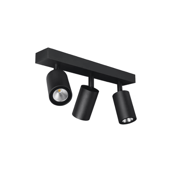 APLIQUE BARRA 3XGU10 / NEGRO KONNERGIE