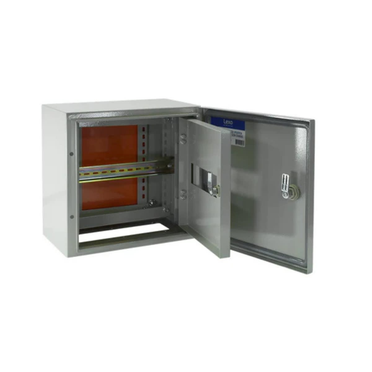 GABINETE METALICO 1 PUERTA 300X300X200MM C/CHASIS