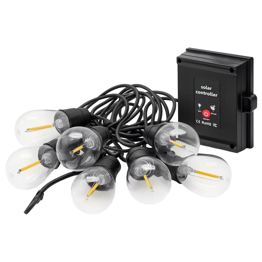 GUIRNALDA SOLAR LED 5 MTS 10 AMP. 2700K MEGABRIGHT