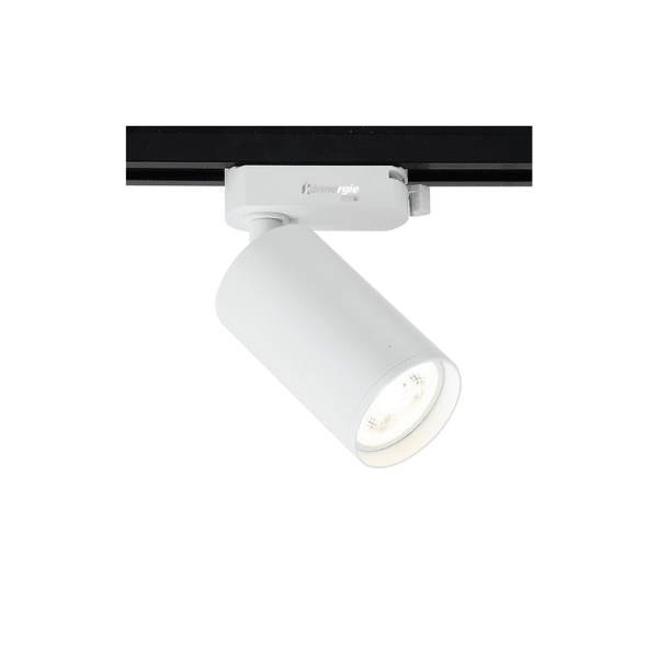 FOCO PORTA GU10 BLANCO LED A RIEL MONOFASICO - KONNERGIE 60001