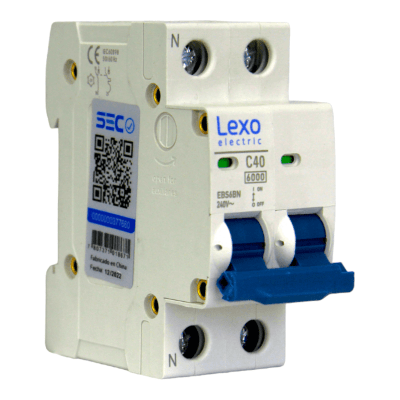 AUTOMATICO BIPOLAR LEXO 40A 6KA 