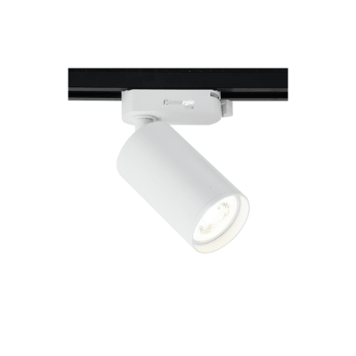 FOCO PORTA GU10 BLANCO LED A RIEL MONOFASICO - KONNERGIE 600011