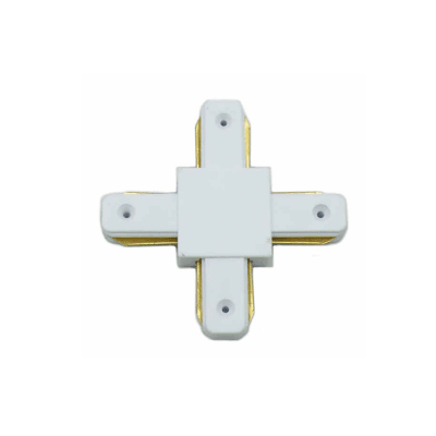 CONECTOR BLANCO MODELO X PARA RIEL MONOFASICO1