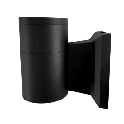 APLIQUE EXTERIOR NEGRO PORTA GU10 X1 KAPELLE1