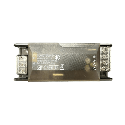 FUENTE DE PODER 12V 80W 6,6A  KONNERGIE1