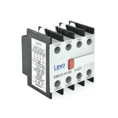 CONTACTOR AUXILIAR 2NO+2NC LEXO1