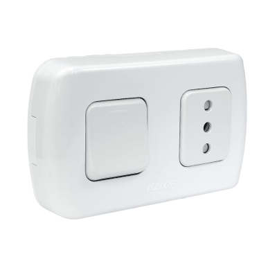 LINEA TEKNA INT. 9/12 + 1 TOMA 2B + T1