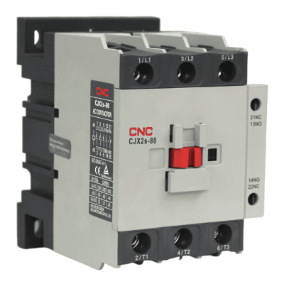 CONTACTOR CNC CJX2s 80A bobina 220V 1NO 1NC1