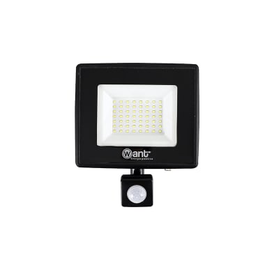 PROYECTOR DE AREA C/SENSOR  50W 6000K - WANT1
