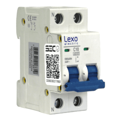 AUTOMATICO BIPOLAR 10A CURVA C 6KA LEXO