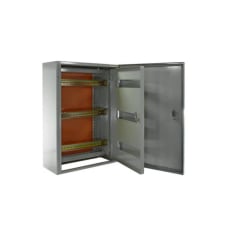 GABINETE METALICO 1 PUERTA 600X400X200MM C/CHASIS