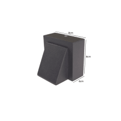 APLIQUE LED SIMPLE EXTERIOR IP54 5W 3000K NEGRO KAPELLE