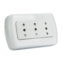 LINEA TEKNA 3 TOMAS 2B + T 10A 250V