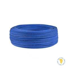 ROLLO CABLE EVAFLEX 2.5MM AZUL