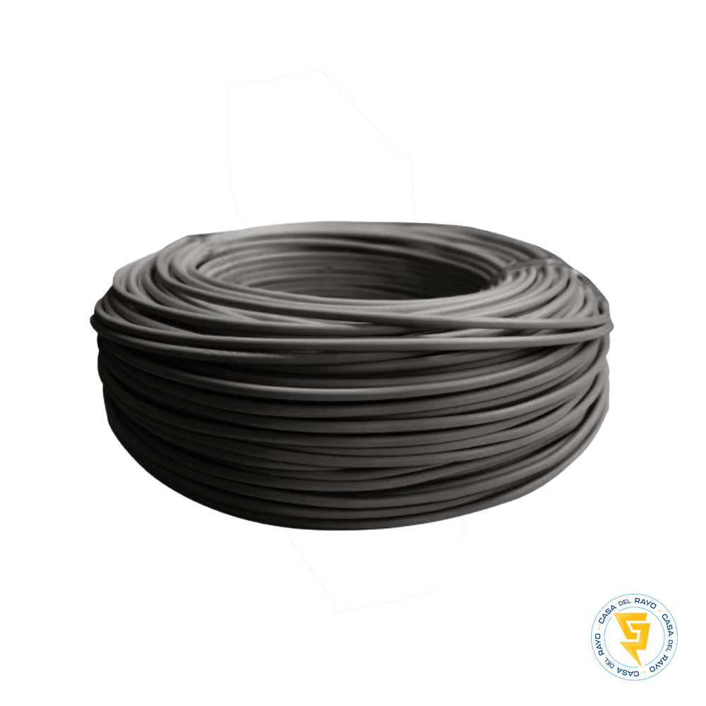 ROLLO CABLE EVAFLEX 2.5MM NEGRO