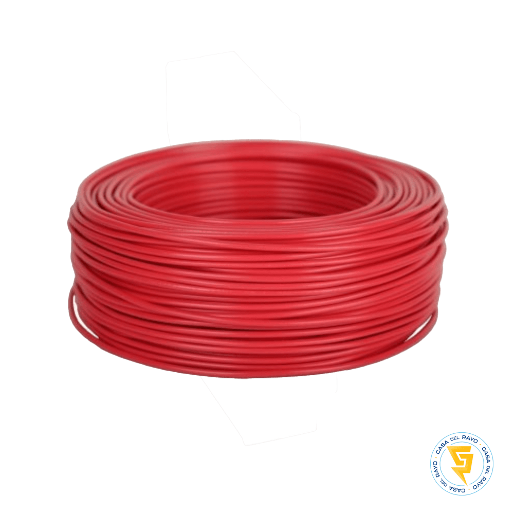 ROLLO CABLE EVAFLEX 2.5MM ROJO