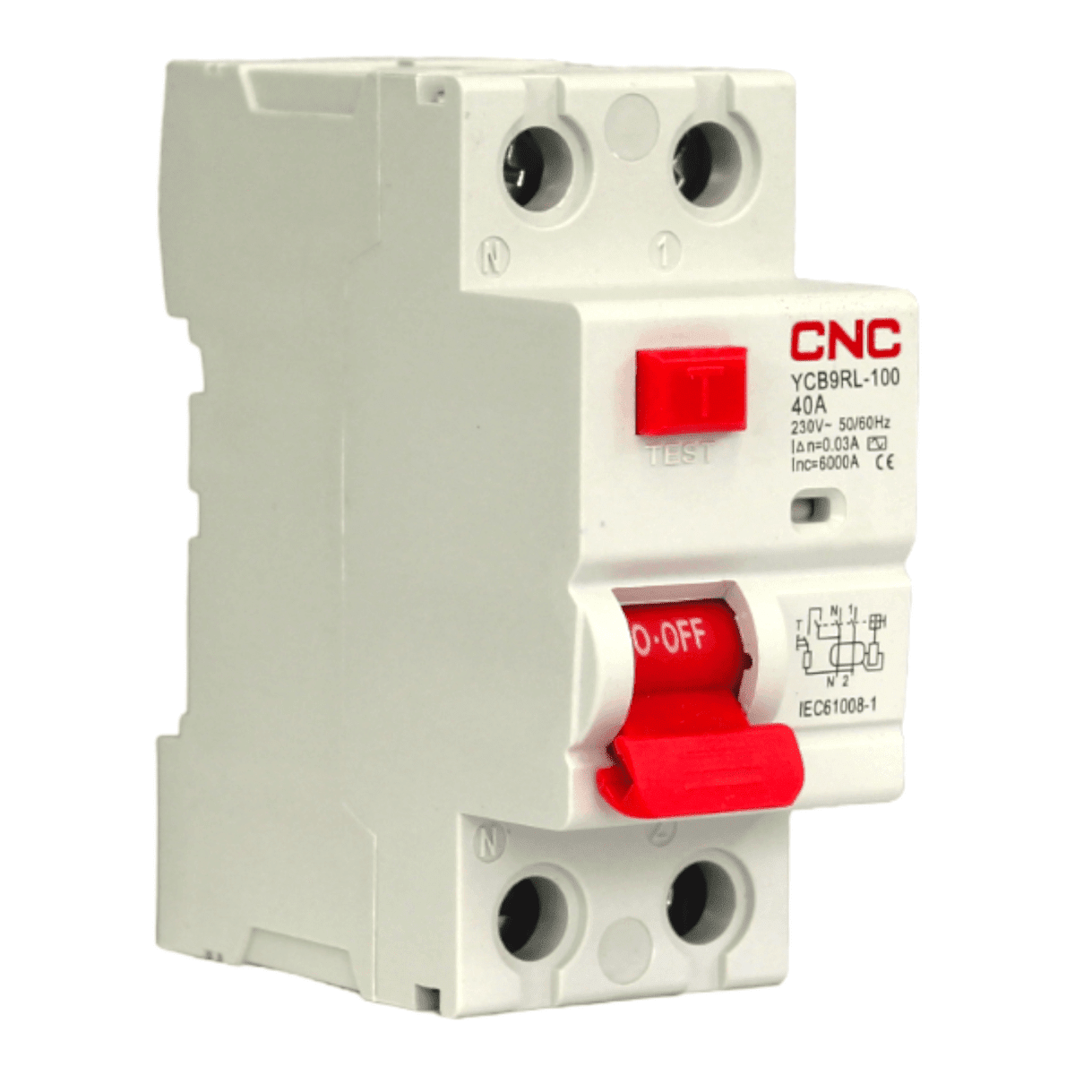 DIFERENCIAL 2X40A 30mA 6KA CNC