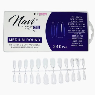 TIPS SOFT GEL MEDIUM ROUND1