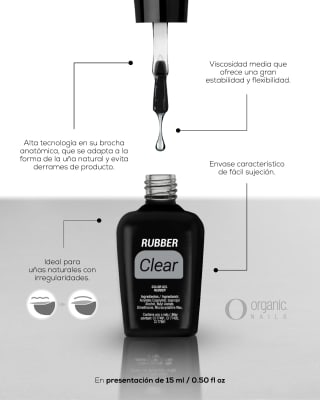 BASE RUBBER CLEAR 15ML1