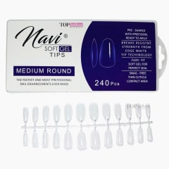 TIPS SOFT GEL MEDIUM ROUND