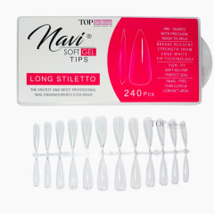 TIPS SOFT GEL LONG STILETTO