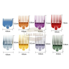 Set Peines Para Maquina Corte de 8 Unidades HS32639 (Para iClipper y WAHL)