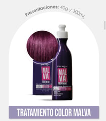 TRATAMIENTO DE MANTENIMIENTO DE COLOR MALVA