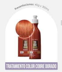 TRATAMIENTO DE MANTENIMIENTO DE COLOR COBRE DORADO