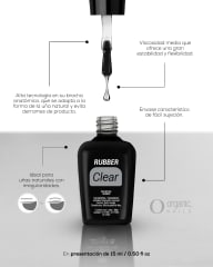 BASE RUBBER CLEAR 15ML