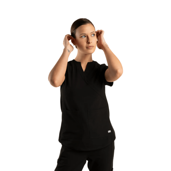 Top clinico COMFORT SCORPI negro1