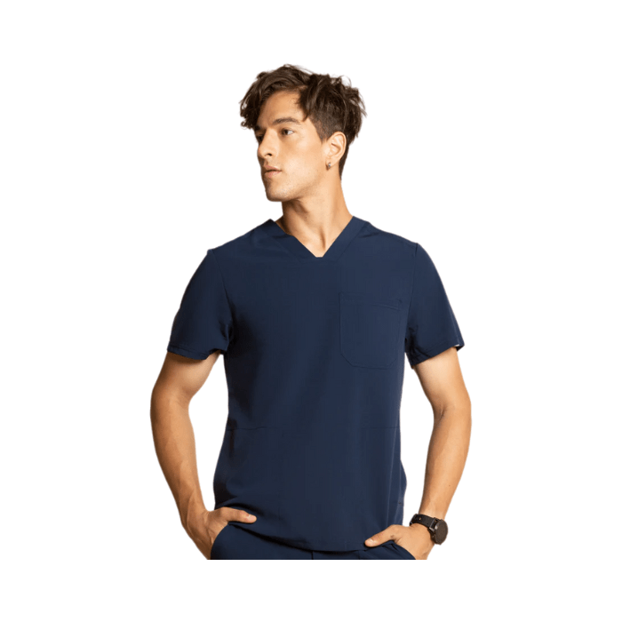 Top clinico hombre COMFORT SCORPI Azul marino1