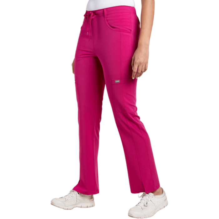 Pantalon clinico COMFORT SCORPI fucsia1