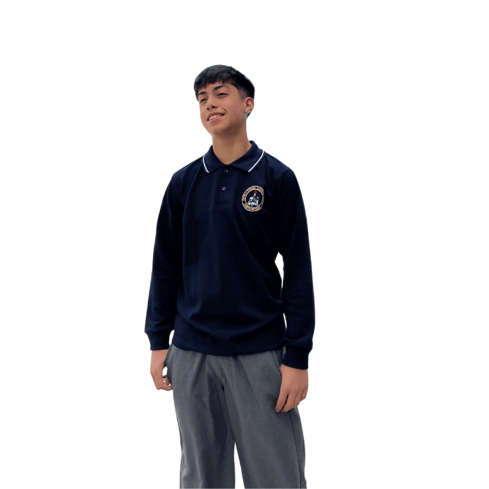 Polera piqué Escuela Coronel Santiago Bueras2