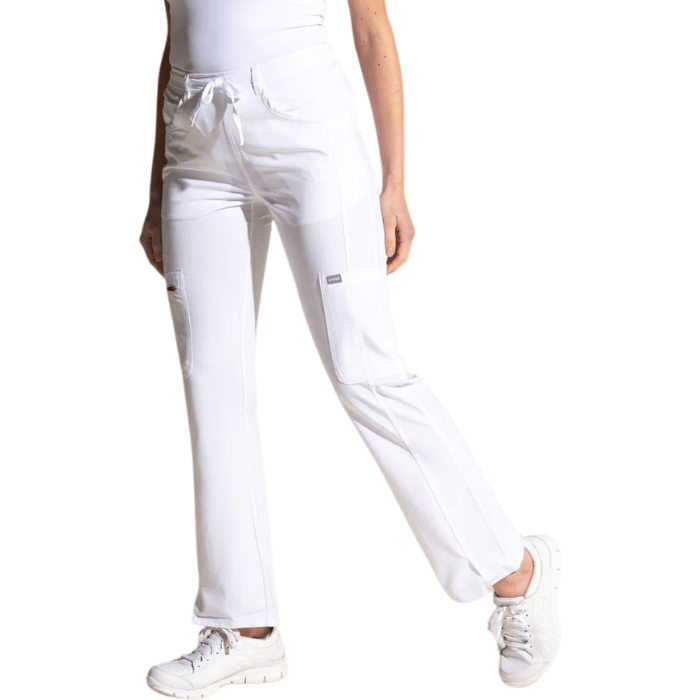 Pantalon clinico COMFORT SCORPI blanco1
