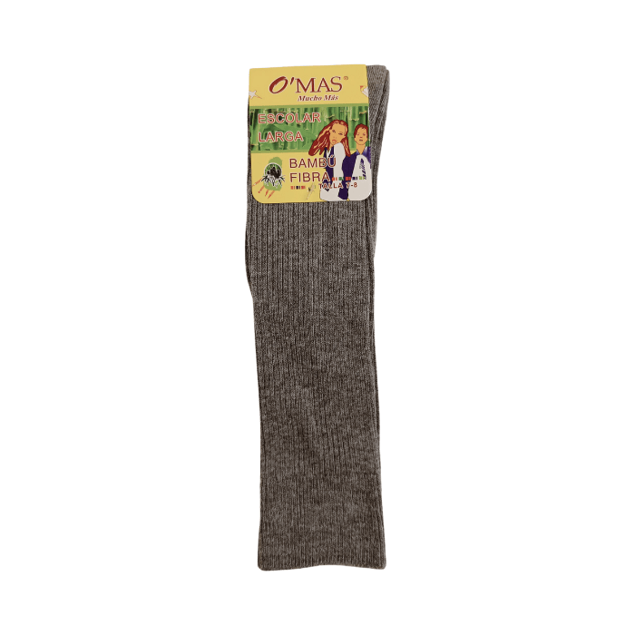Calcetin bamboo gris O'MAS1
