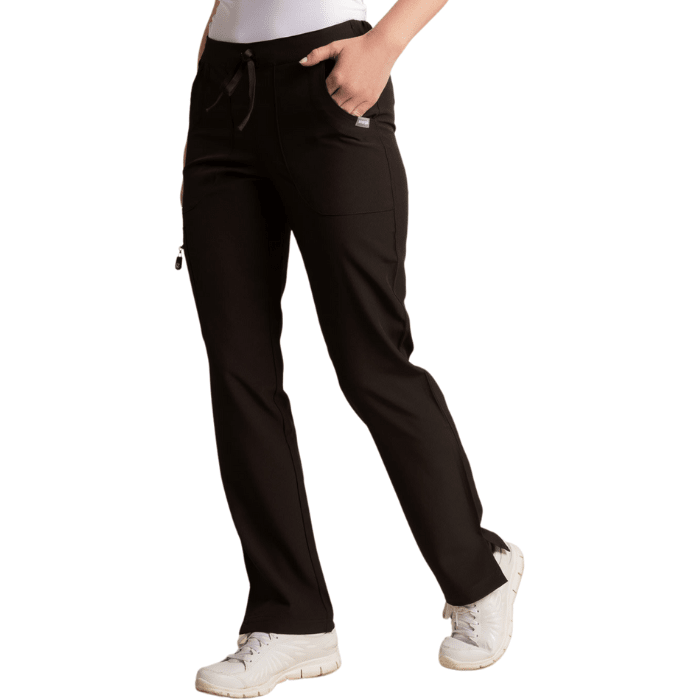 Pantalon clinico WONDER SCORPI negro1